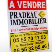 Panneau pvc serigraphié 3 couleurs
