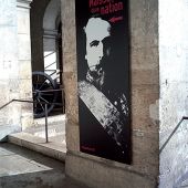 Panneau aluminium rembordé, impression numérique